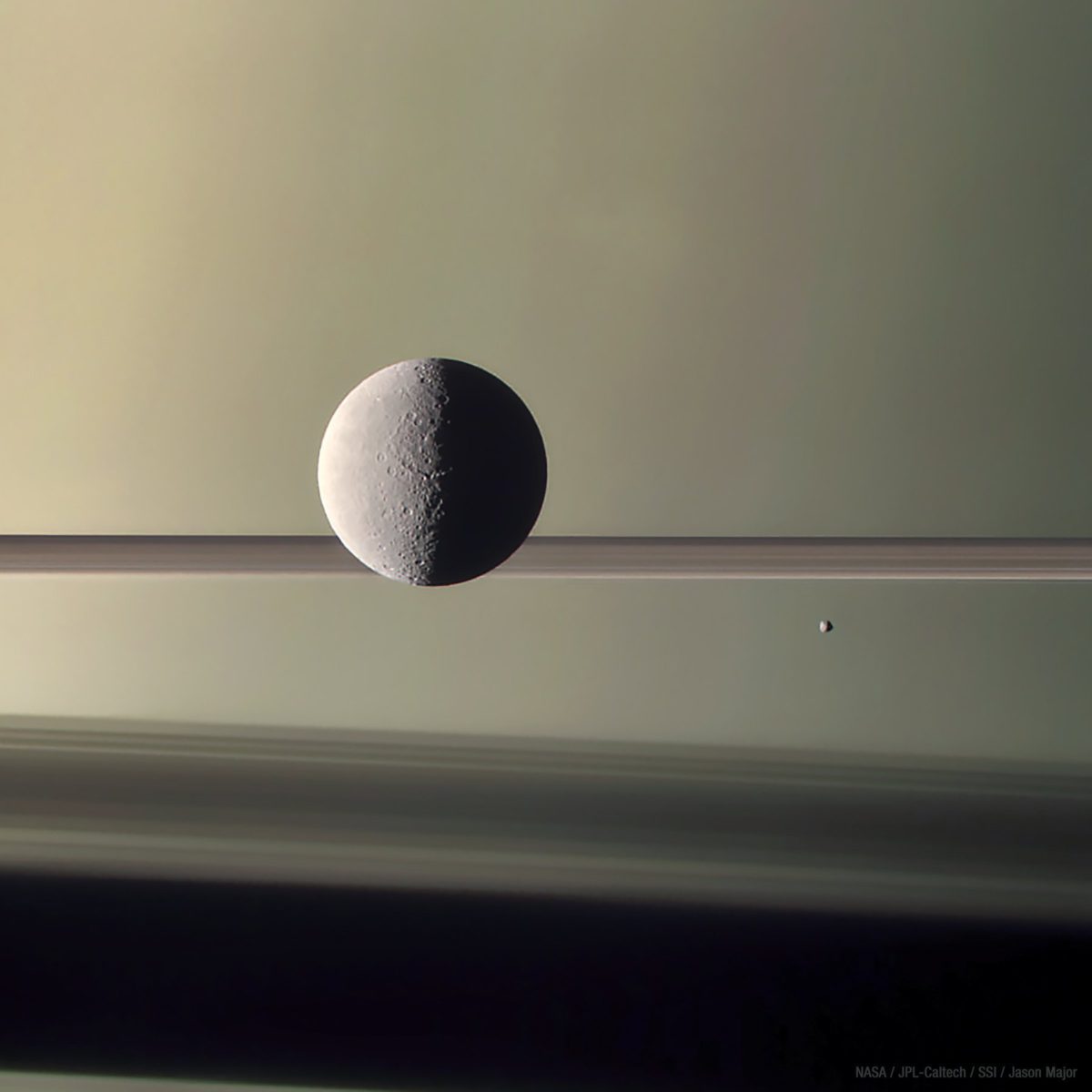 Rhea And Epimetheus The Planetary Society