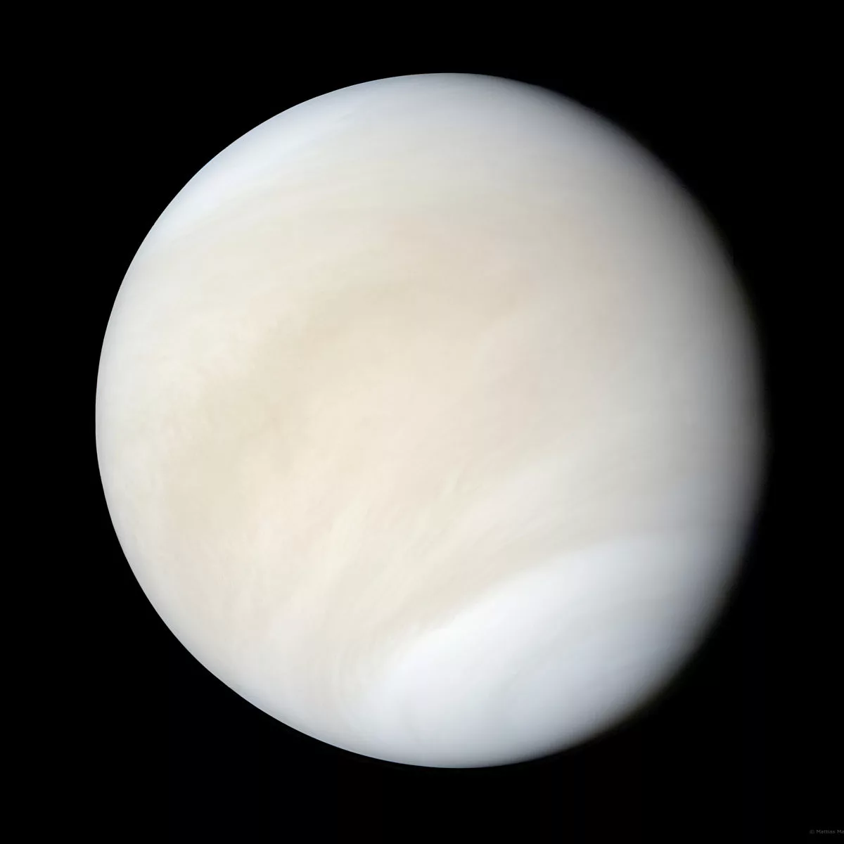 Global view of Venus from Mariner 10