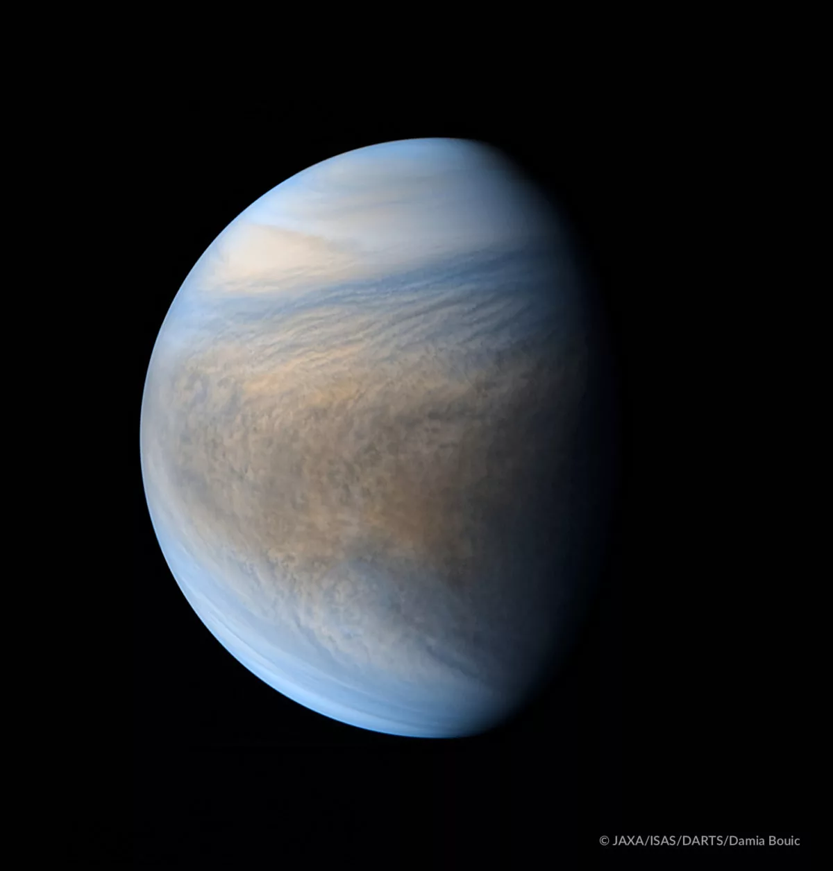 Composite view of Venus from Akatsuki