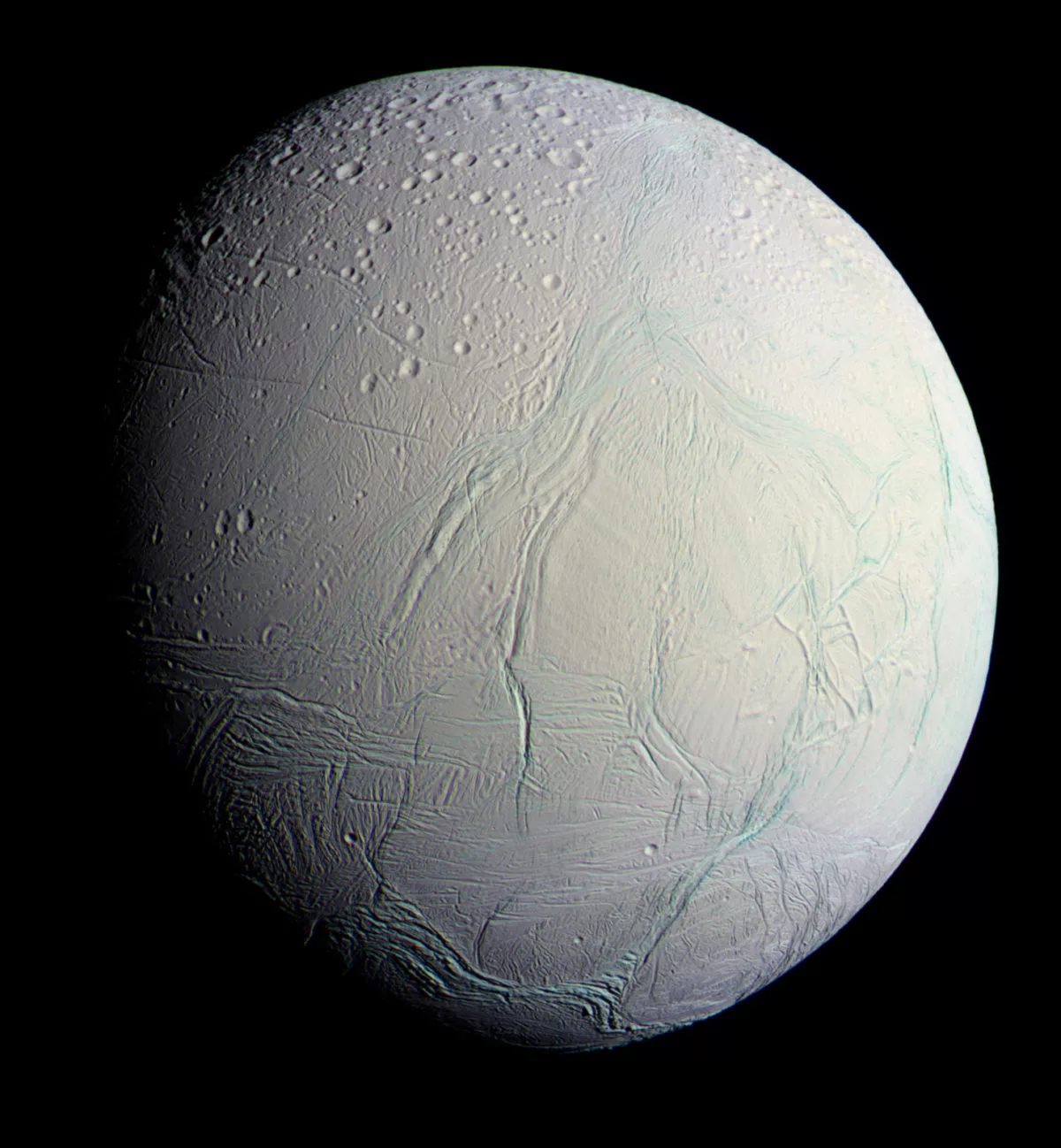 Enceladus in view