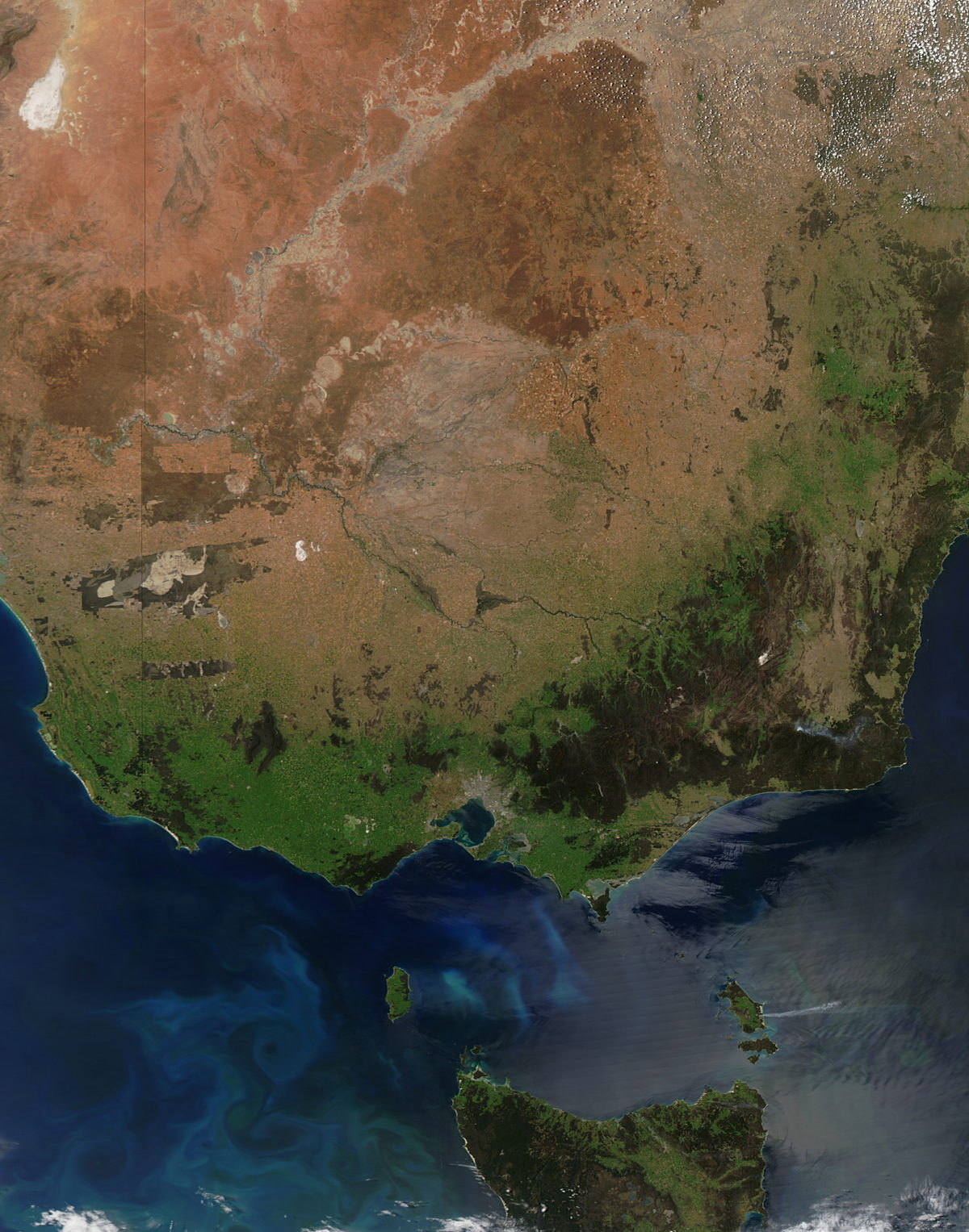 The Murray-Darling river system, Australia  The Planetary Society