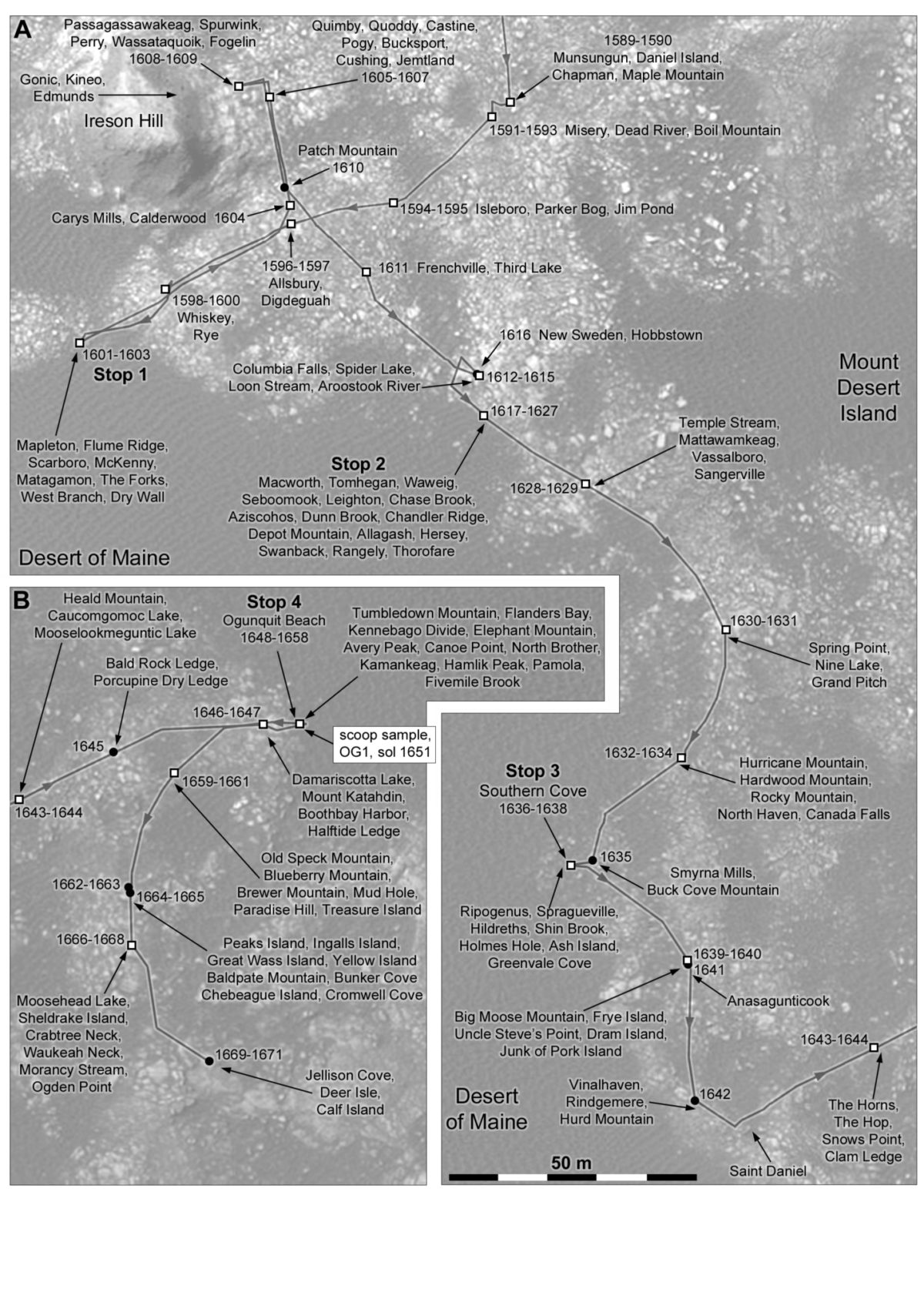 Antenna Map 38 - k2u3zhu