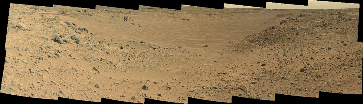 View into Hidden Valley, Curiosity sol 703 | The Planetary Society