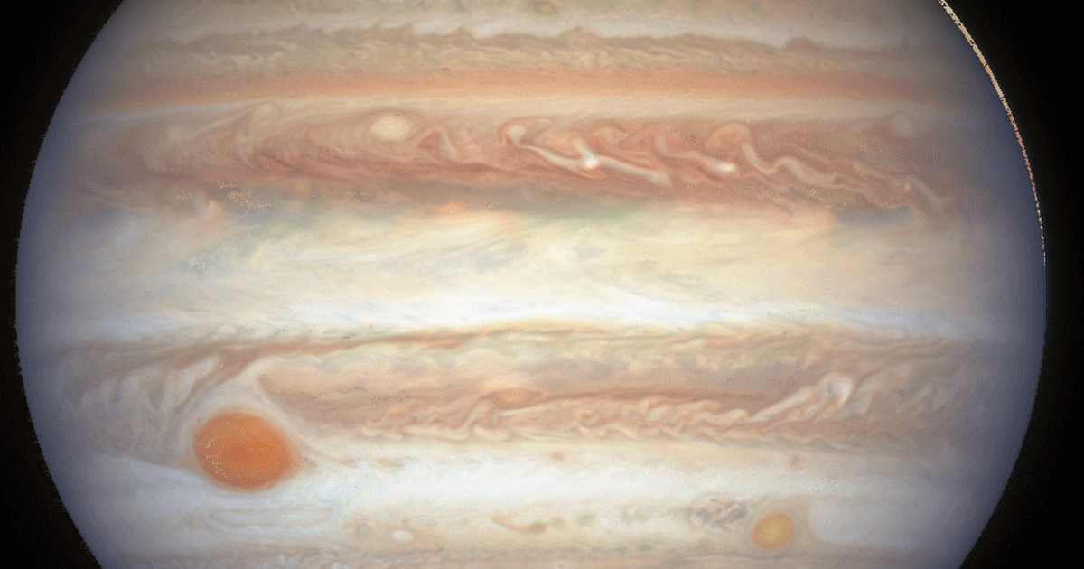 Jupiter real image, 3D overlay (first attempt) | The Planetary Society