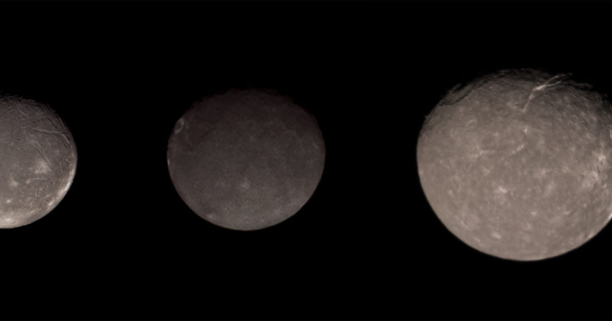 Colors And Sizes Of Uranus Moons The Planetary Society Colors And Sizes Of Uranus Moons The Planetary Society
