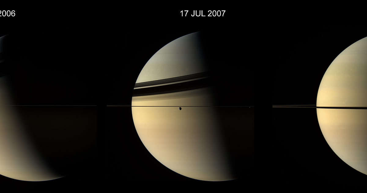 Saturn at three different seasons | The Planetary Society