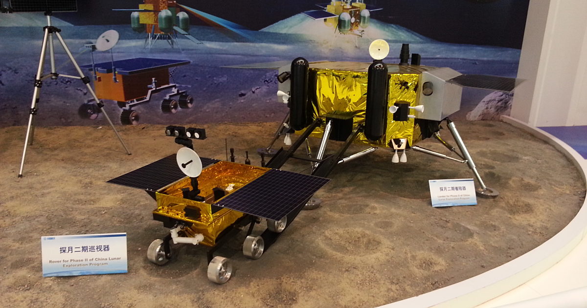 Model of Chang'E 3 lunar lander and rover | The Planetary Society