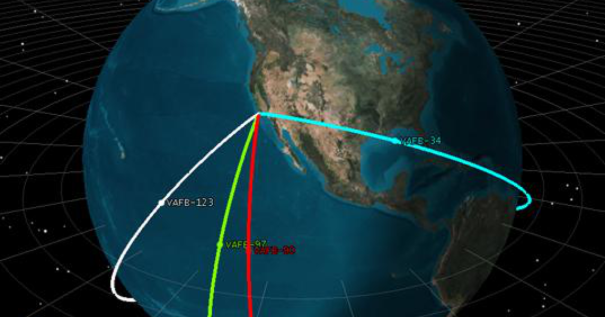 Spacex Launch Trajectory Map / Spacex Tracker How To See The Crew