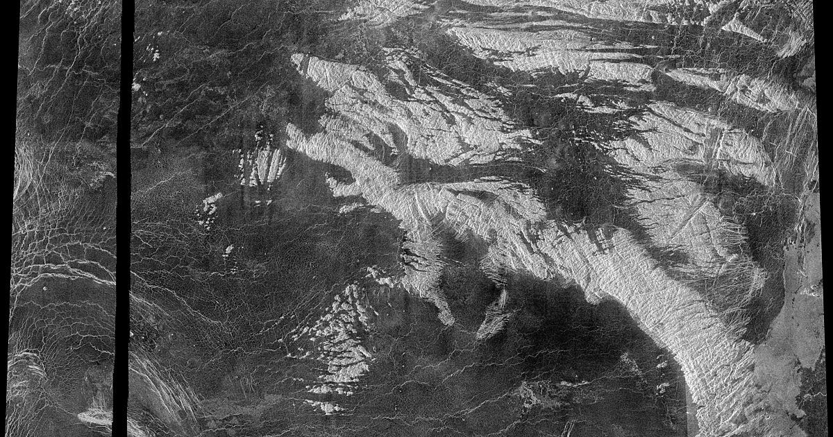 Tessera terrain, Venus | The Planetary Society