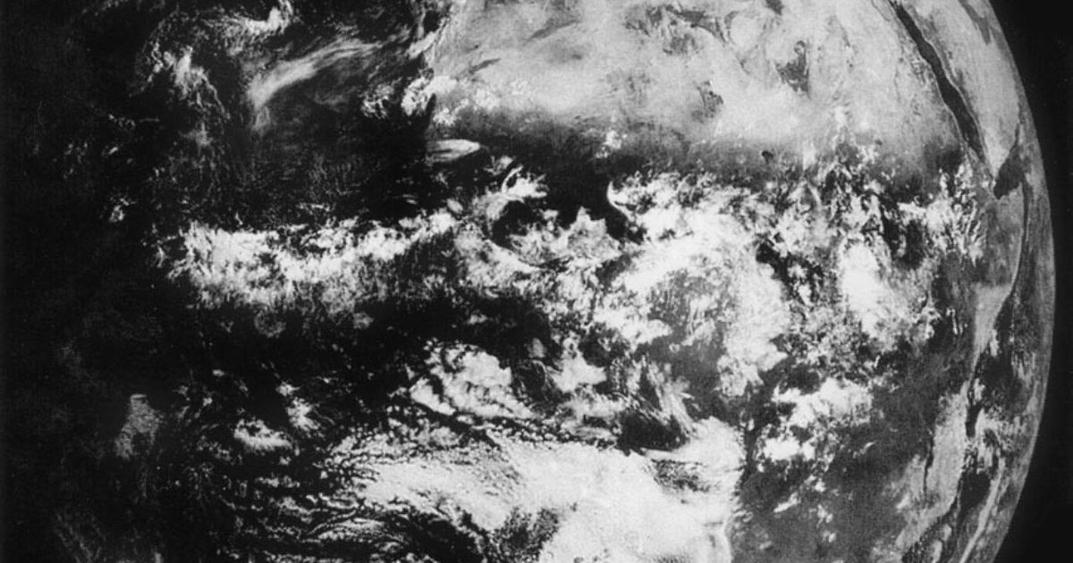 Zond 5 image of Earth | The Planetary Society