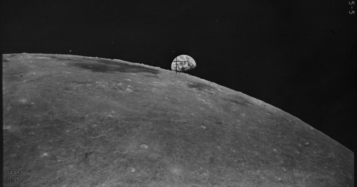 Zond 8 Earthset photo | The Planetary Society