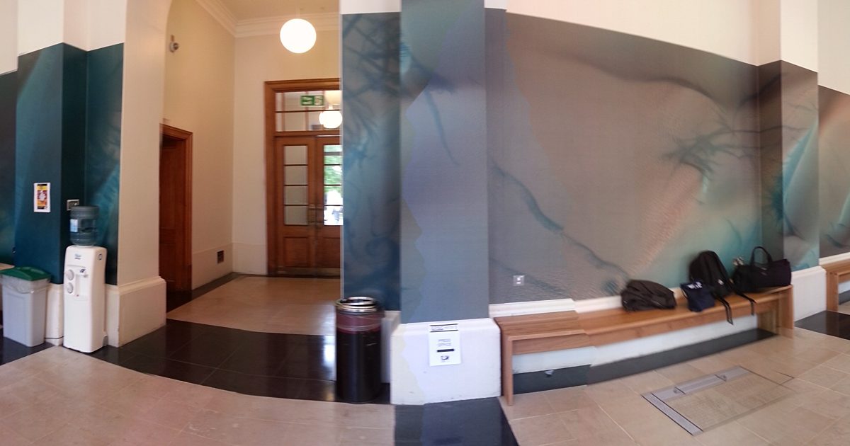 Panoramic view of MRO HiRISE print at… | The Planetary Society