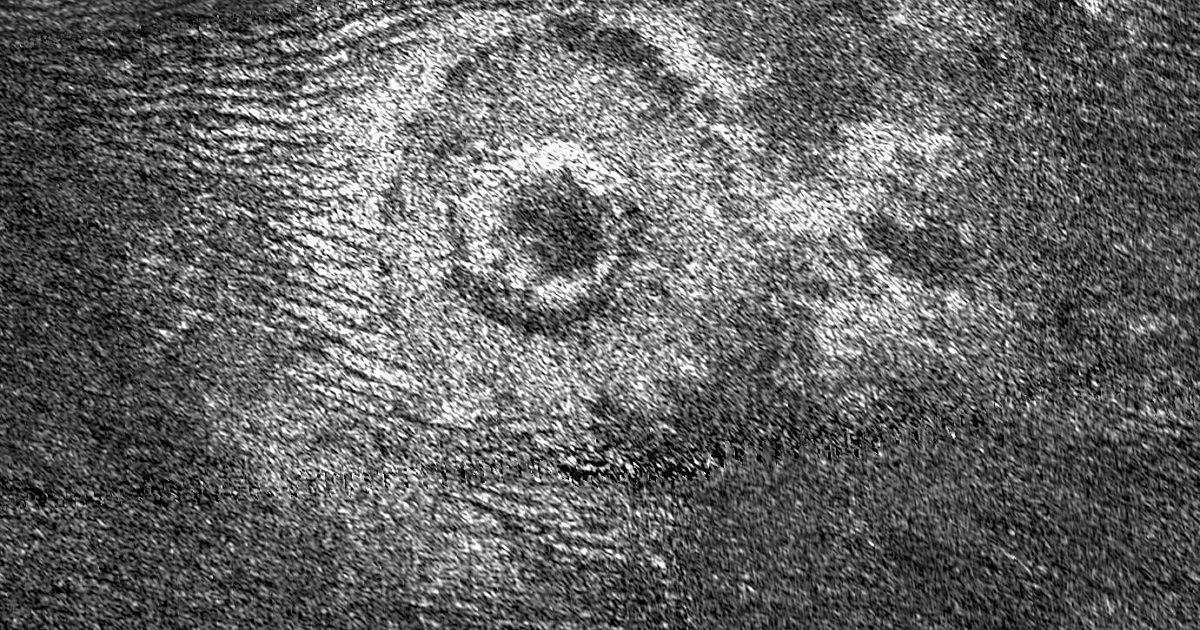 Newly discovered crater on Titan | The Planetary Society