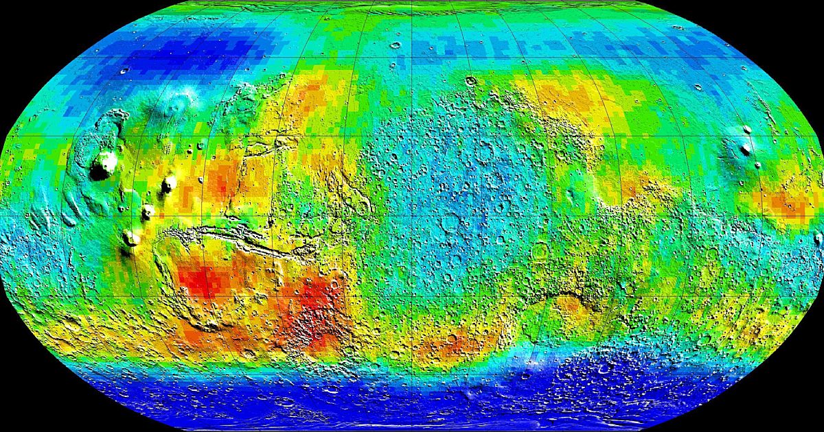 Water in Mars' subsurface from Mars Odyssey's… | The Planetary Society