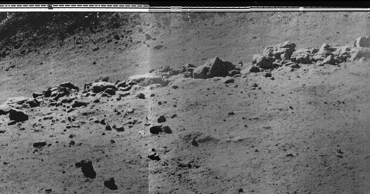 Lunokhod 2 panorama of the Fossa Recta | The Planetary Society