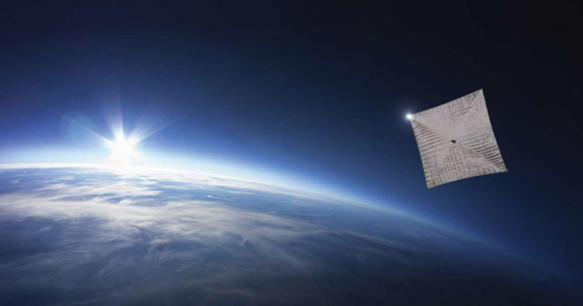 LightSail above Earth | The Planetary Society