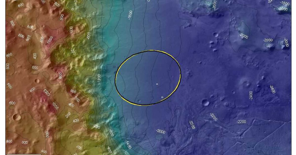 Potential MSL Site Holden Crater The Society