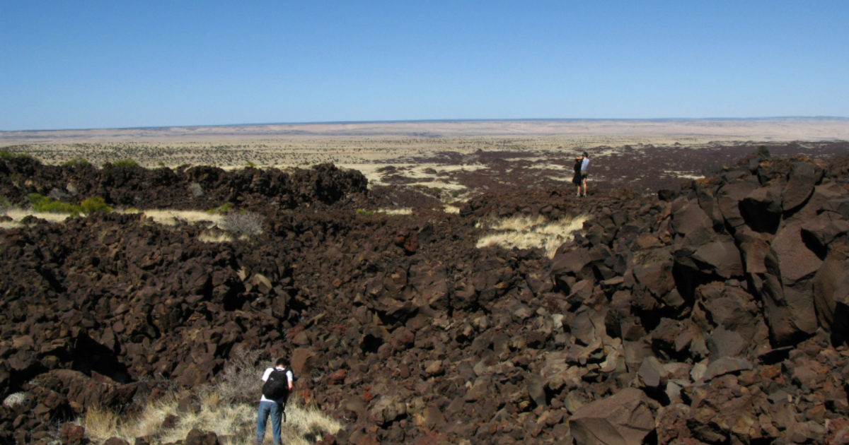 The lava flow up close | The Planetary Society