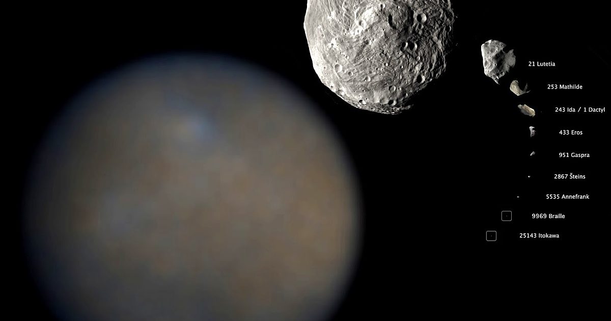 ceres asteroid hitting earth