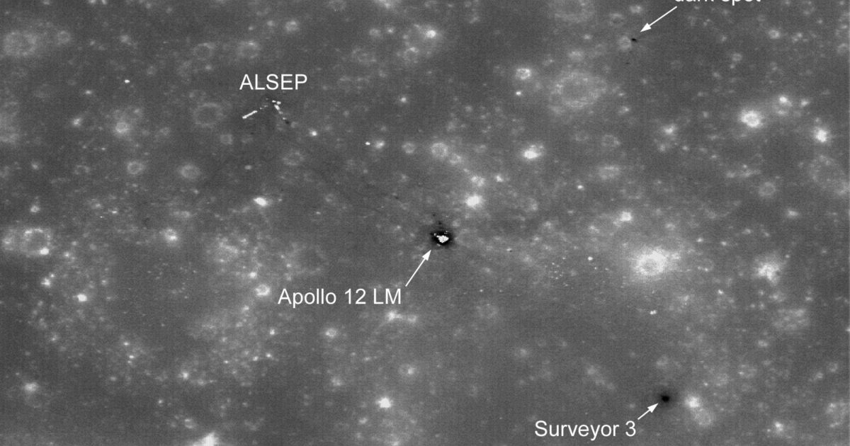 Apollo 12 Landing Area | The Planetary Society