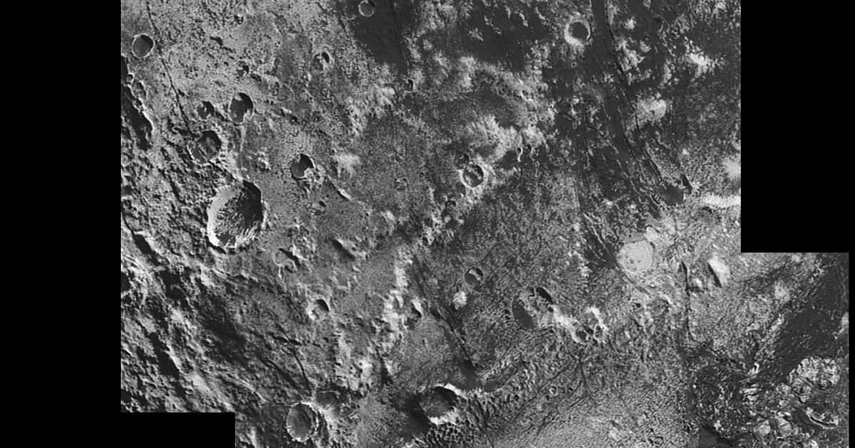 Pluto Ridges Zigzagging across Pluto | The Planetary Society