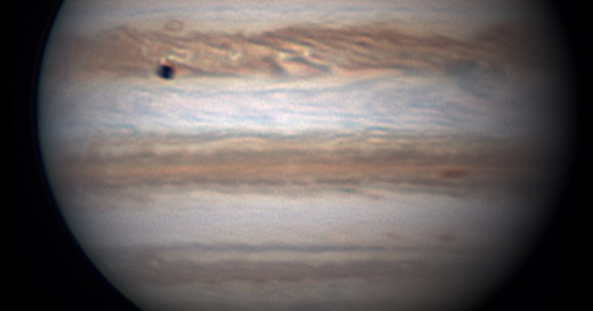 Ios Shadow Io's shadow | The Planetary Society