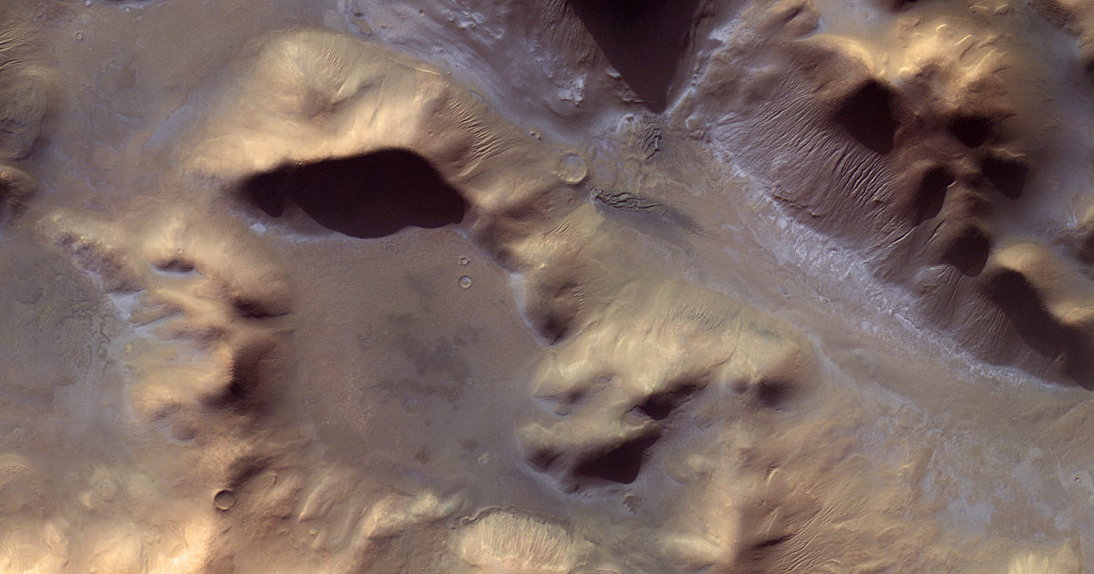 Frost in the Hellespontus Montes, Mars | The Planetary Society