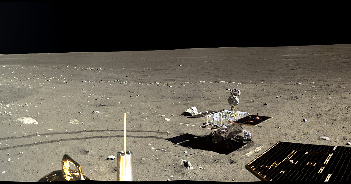Chang'e 3 lander panorama | The Planetary Society