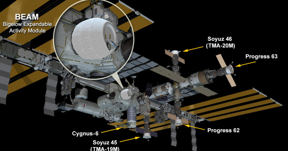 Hubble space station fashion location