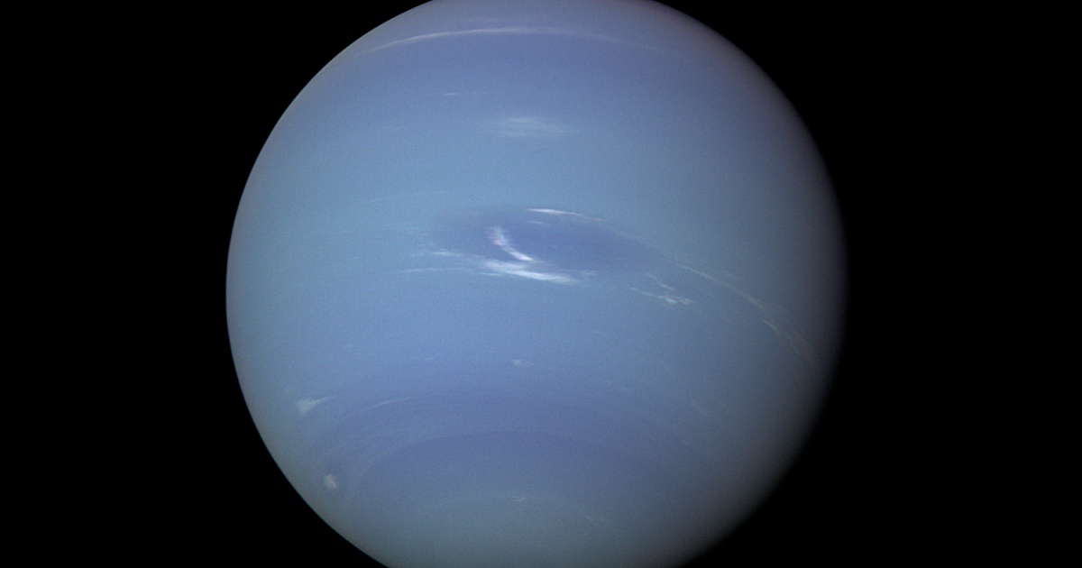 Planet Neptune from Voyager 2 Telescope New 8x10 Photo 