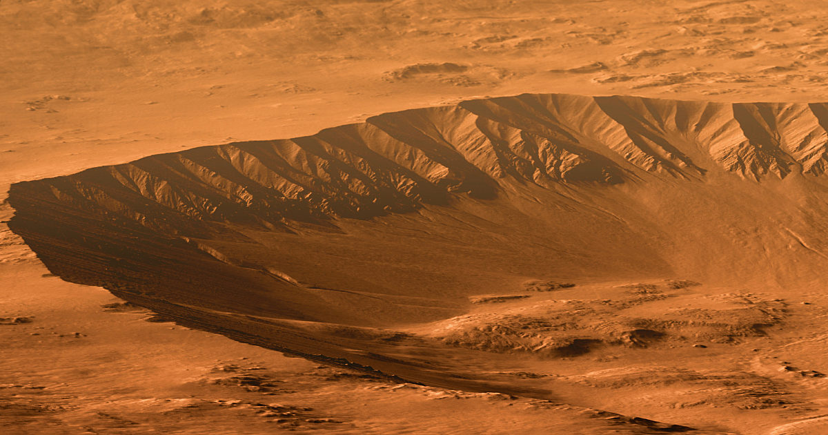 Gasa Crater, Mars | The Planetary Society