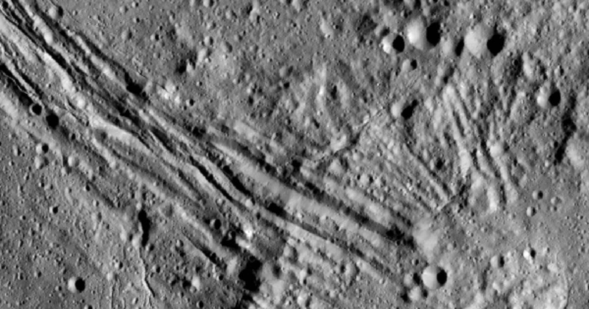 Canyons on Ceres (detail view) | The Planetary Society