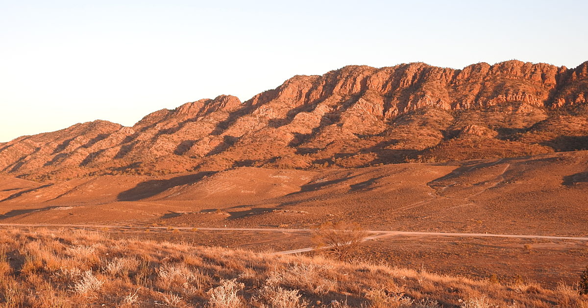 Sun setting at Flinders Ranges National Park,… | The Planetary Society