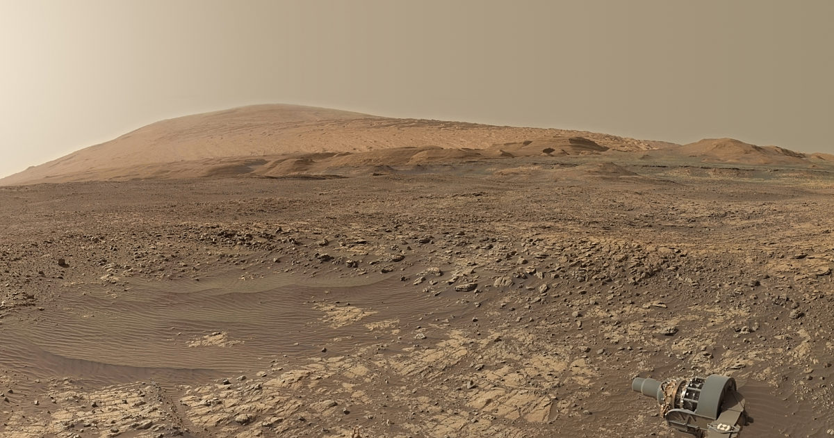 Mount Sharp from Vera Rubin Ridge | The Planetary Society