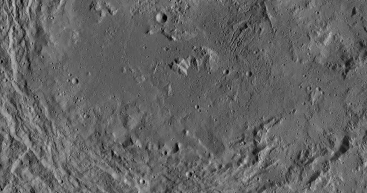 Inside Urvara Crater | The Planetary Society