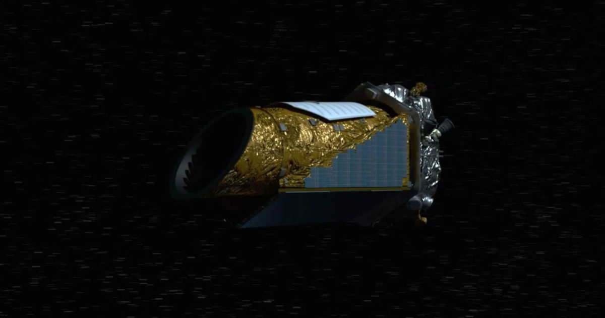 Kepler satellite hot sale images