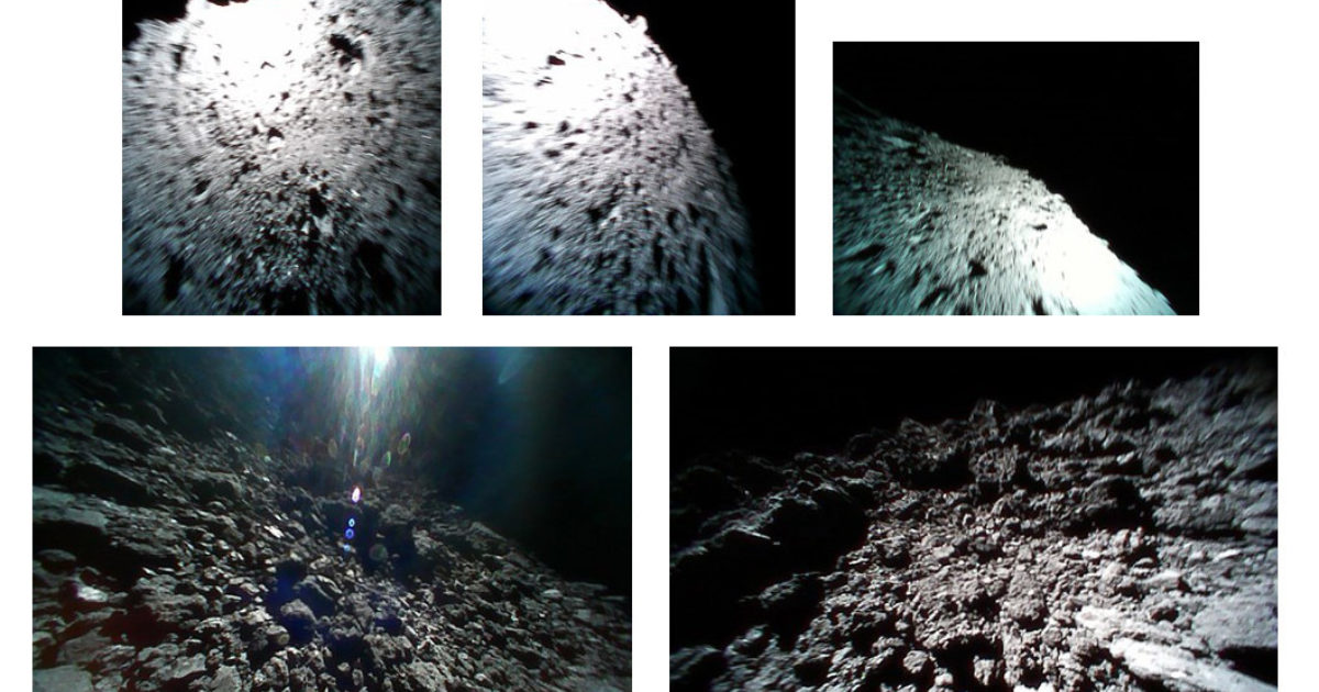 Japan's asteroid hoppers deliver new batch of incredible images