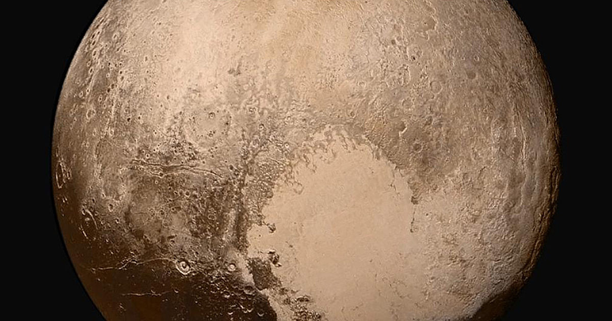 the first picture of pluto