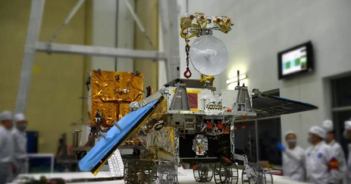 Chang’e-4 rover hardware during assembly… | The Planetary Society