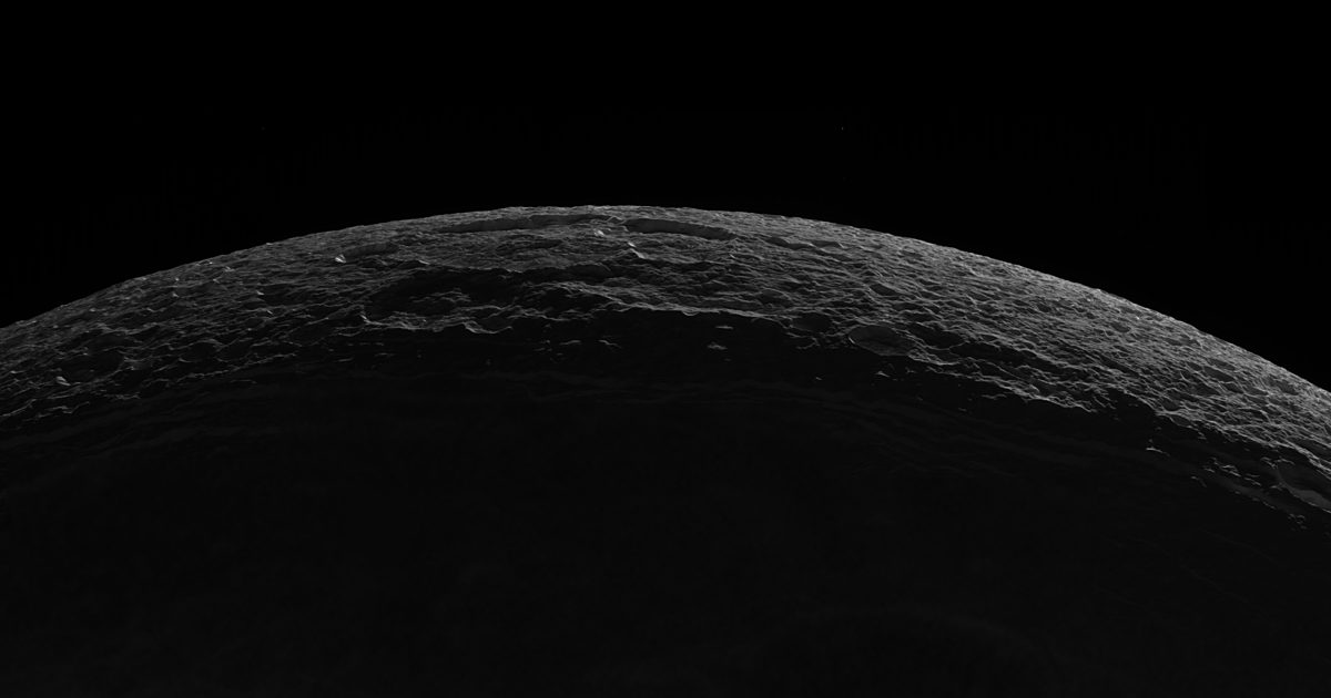 High-Resolution Mosaic of Crescent Dione, 11… | The Planetary Society