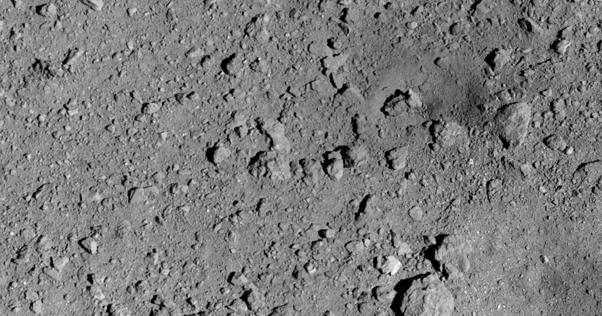 Hayabusa2 SCI artificial crater site | The Planetary Society
