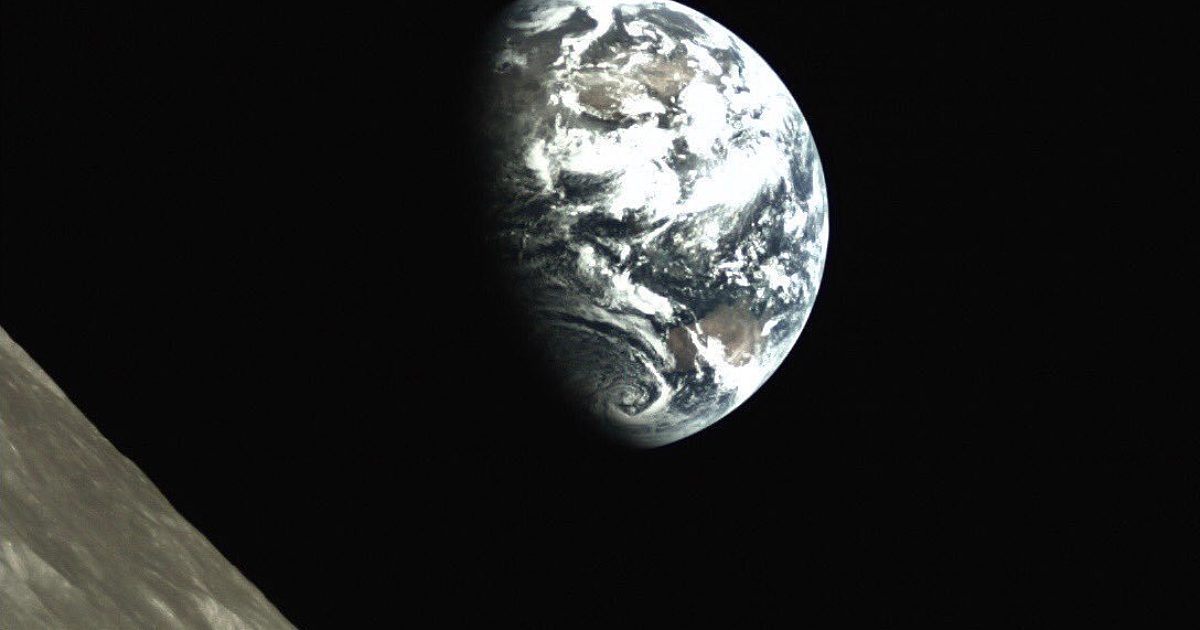 Earth and Moon from Longjiang-2 | The Planetary Society