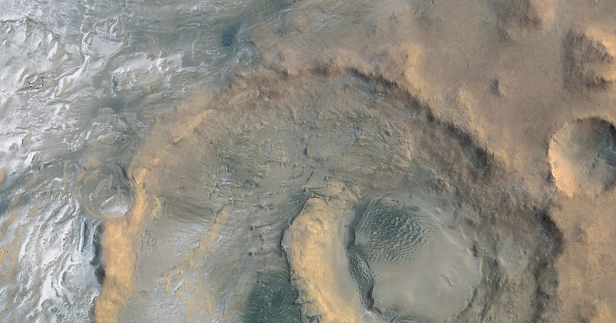 Frost in Hooke Crater, Mars | The Planetary Society