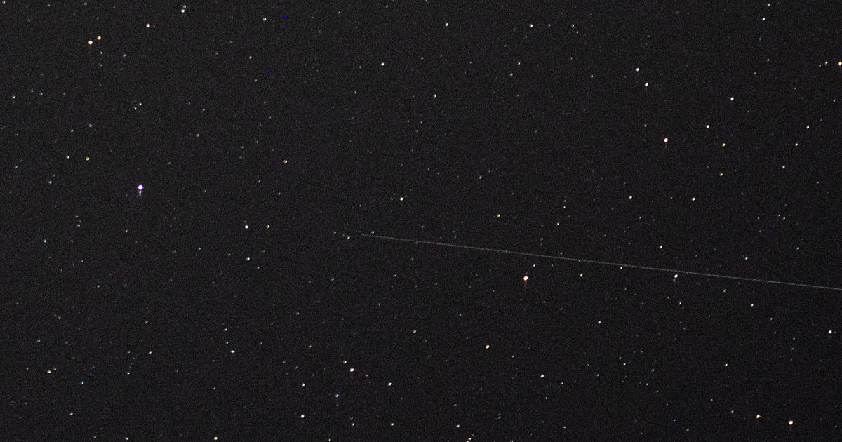 LightSail 2 Crossing the Sky near California | The Planetary Society