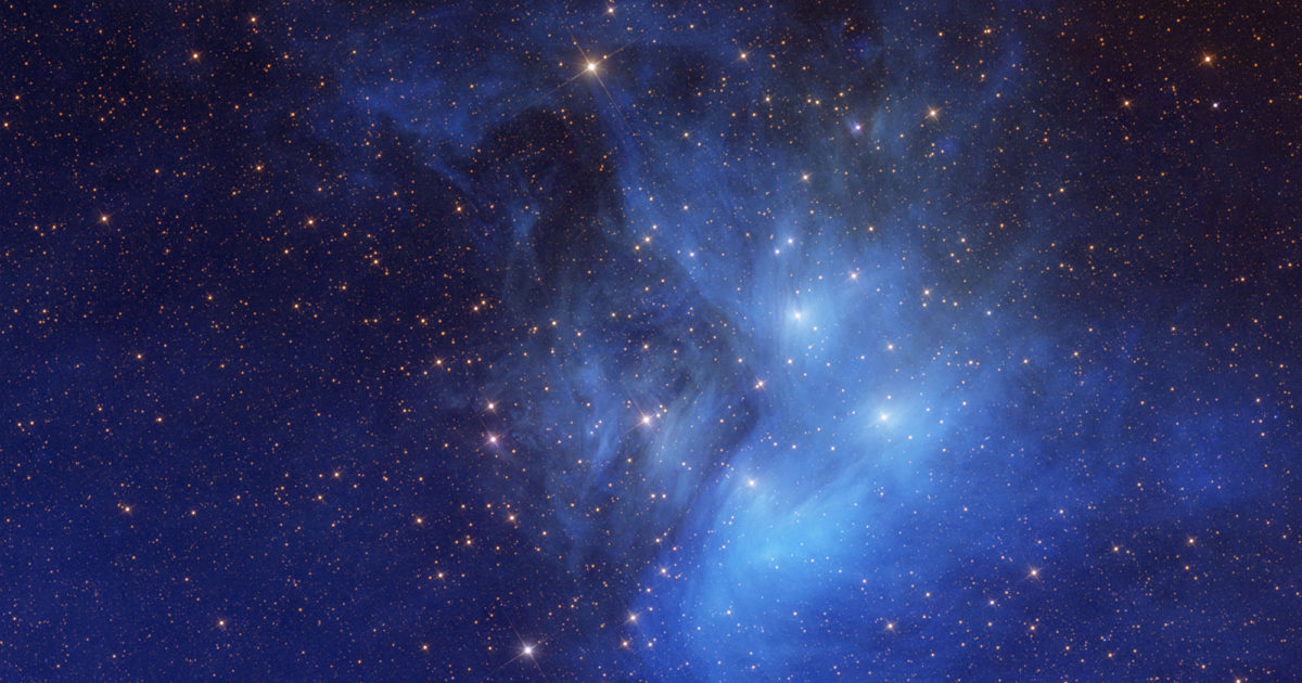 Wallpaper: Blue WISE Pleiades | The Planetary Society