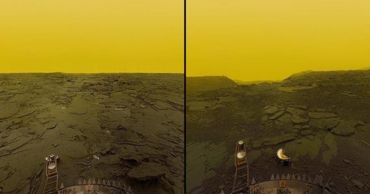 Images of Venus's surface from Venera 13 | The Planetary Society