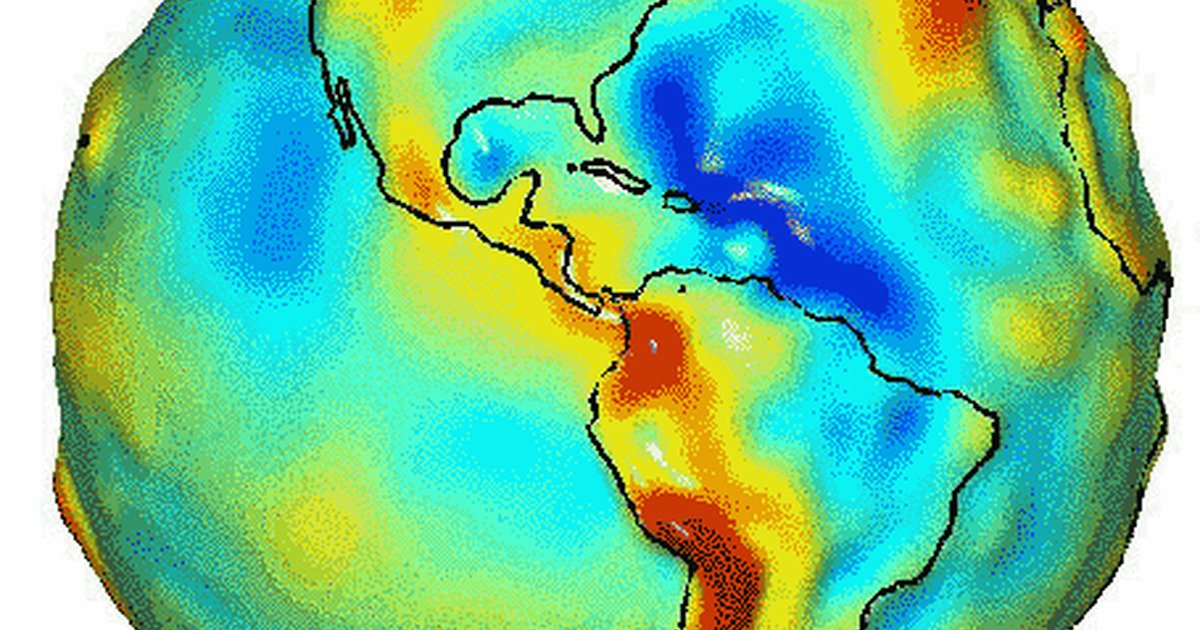 The Earth's gravity field | The Planetary Society