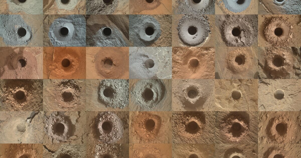 Curiosity Drill Sites | The Planetary Society