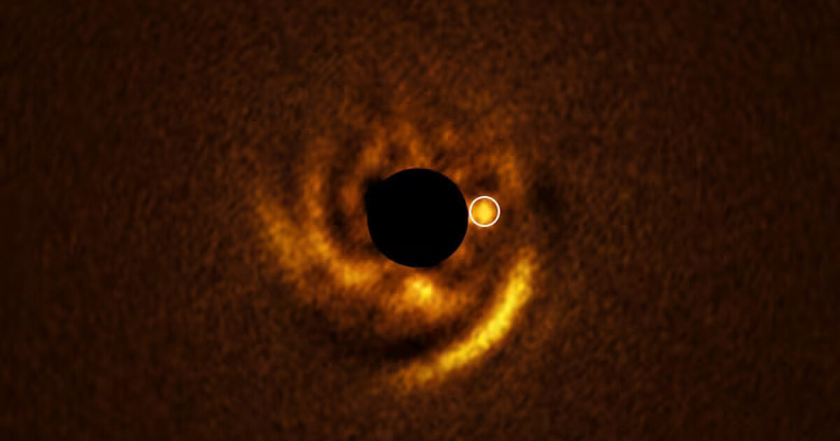 Planet forming around star HD 135344B The Planetary Society Planet forming around star HD 135344B The Planetary Society