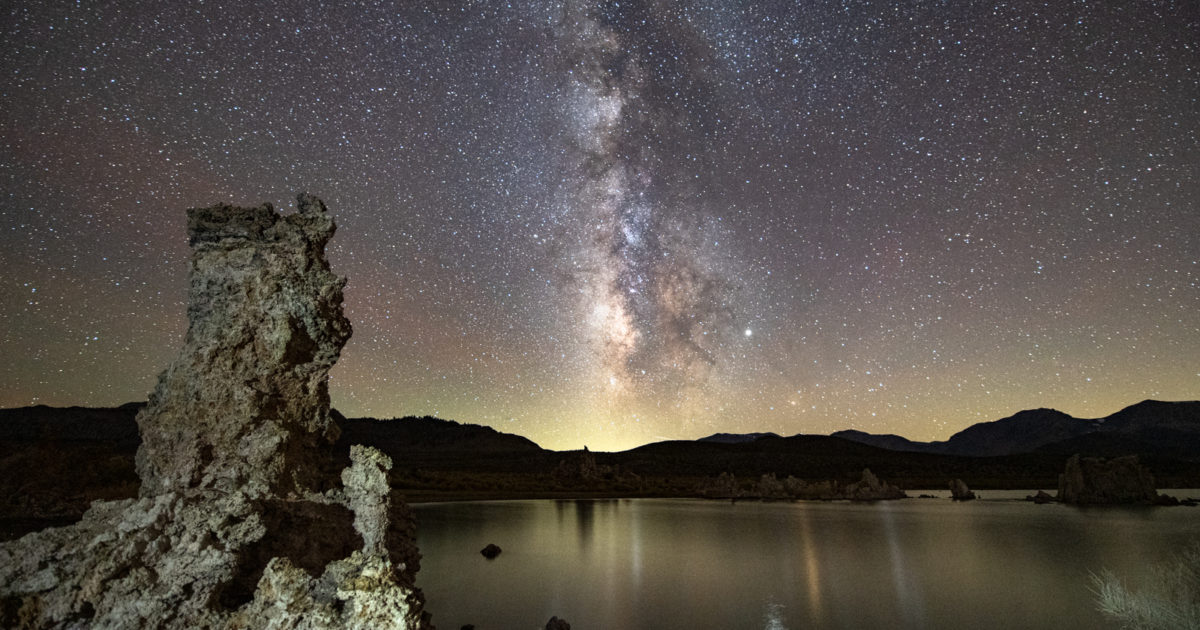 night sky photography